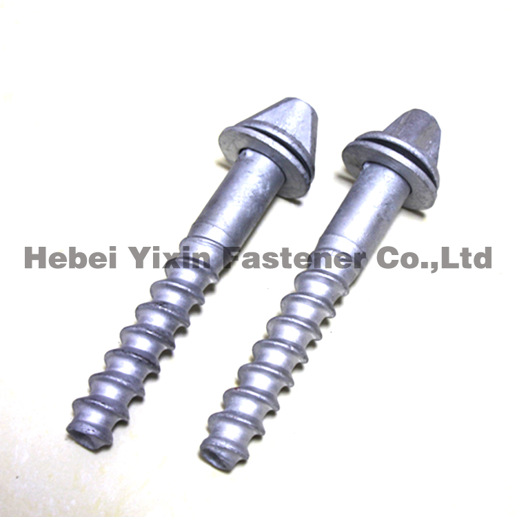 Special head screw spike