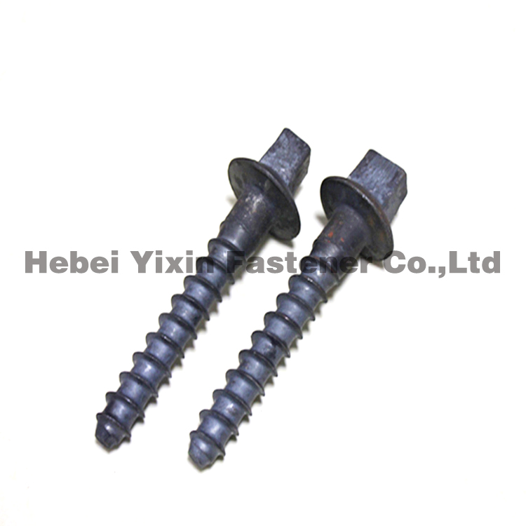 Square head screw spike