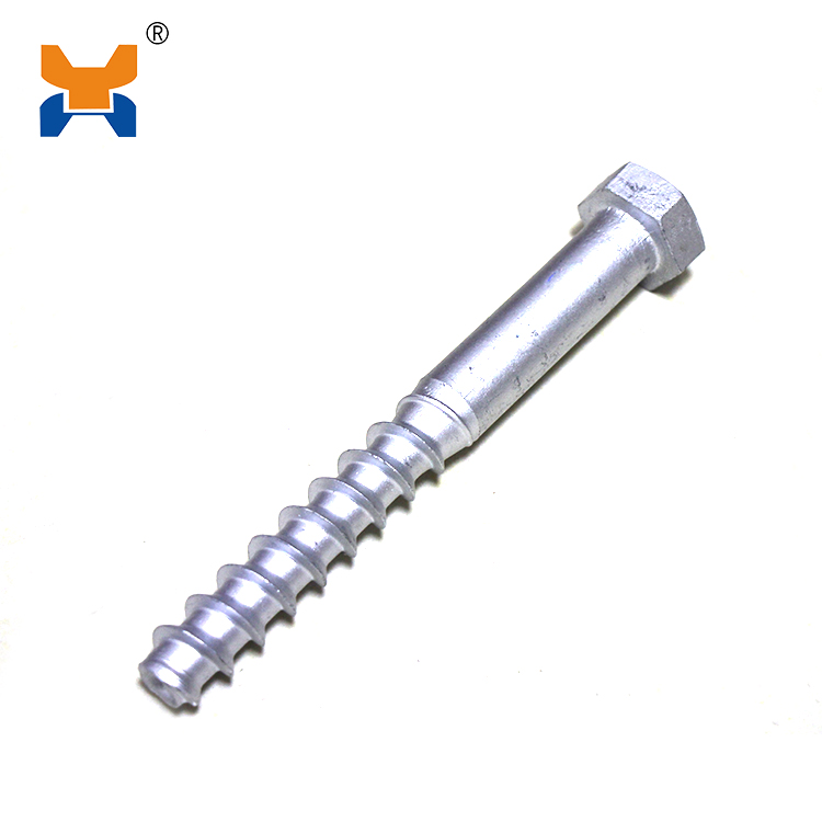 Hexagon screw spike