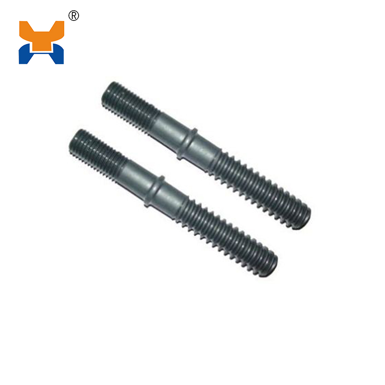 Double-head screw spike